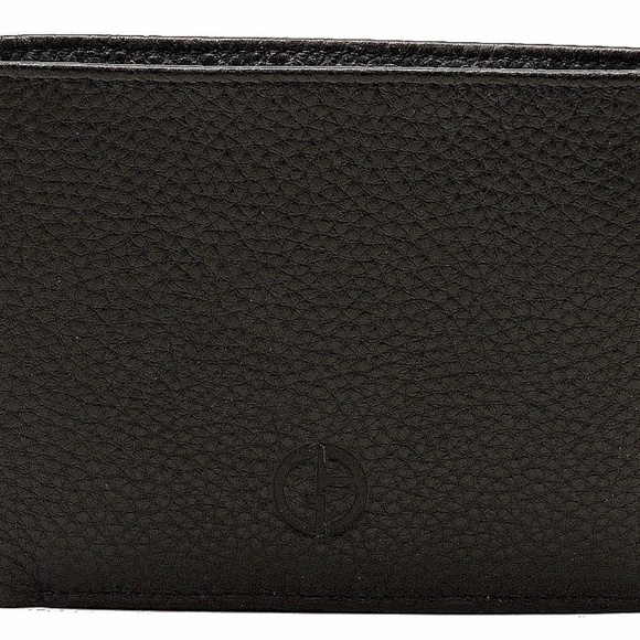 NWT Authentic Giorgio Armani Men's Bi-Fold Wallet - Picture 1 of 4